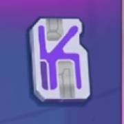 K symbol in Samurai's Katana pokie