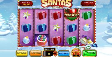 Santa’s Free Spins: 