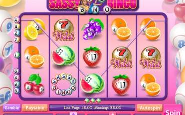 Sassy Bingo pokie NZ