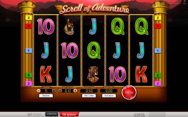 Scroll of Adventure pokie NZ