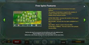 Secret of the Stones: Free Spins