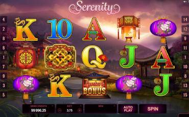 Serenity pokie NZ