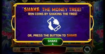 Shake Shake Money Tree: Unique features