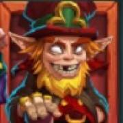 Orange leprechaun symbol in Shamrock Saints pokie