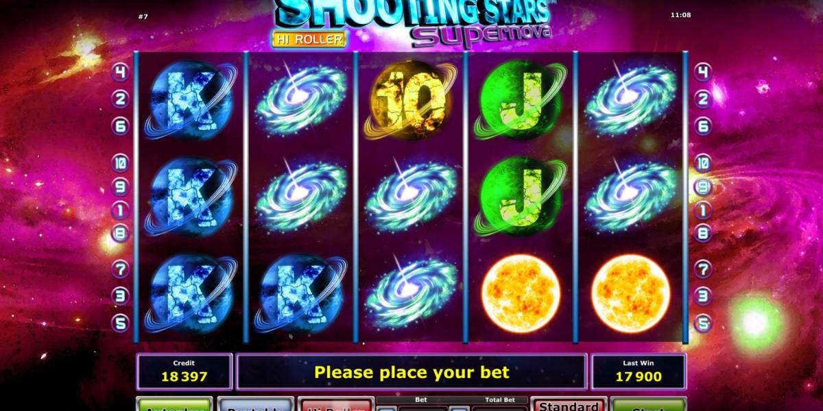 Shooting Stars Supernova pokie NZ