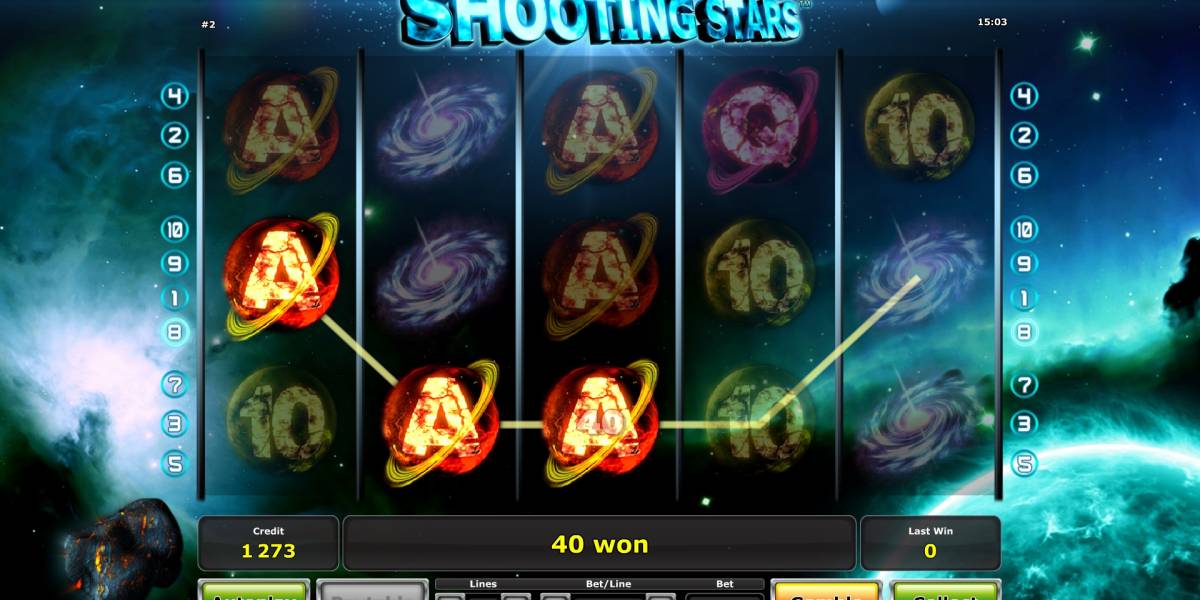 Shooting Stars pokie NZ