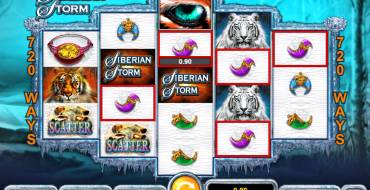 Siberian Storm: Slot machine