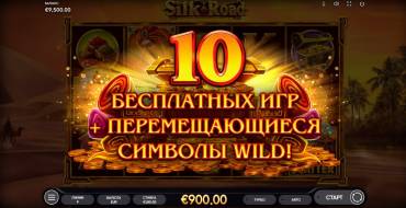 Silk Road: Free spins and/or respins