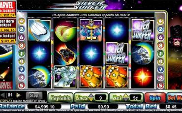 Silver Surfer pokie NZ