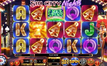 Sin City Nights pokie NZ