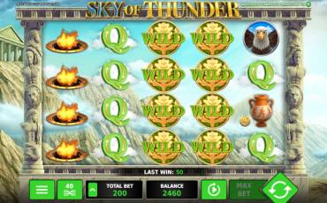 Sky of Thunder pokie NZ