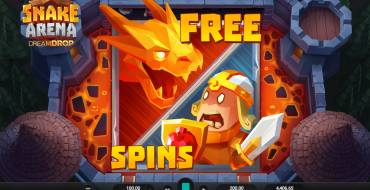 Snake Arena Dream Drop: Free spins and/or respins