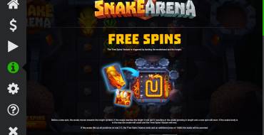 Snake Arena: Free spins