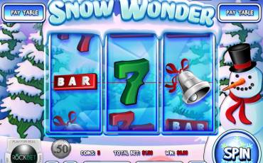 Snow Wonder pokie NZ