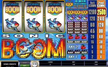 Sonic Boom pokie NZ