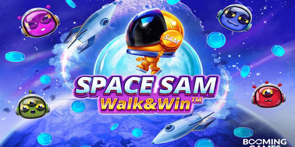 Space Sam Walk & Win pokie NZ