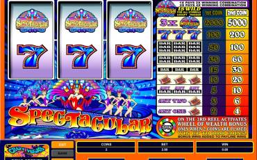 Spectacular Slots pokie NZ