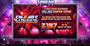 Spinal Tap: Encore Free Spins