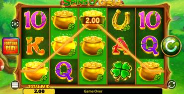 Spins O' Gold Fortune Play: Winnings