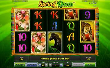 Spring Queen pokie NZ