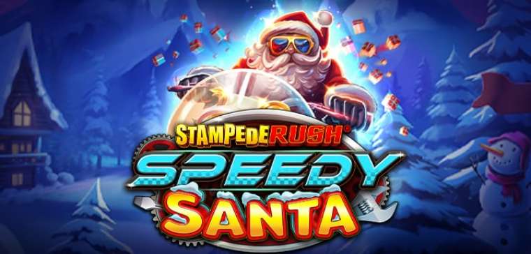 Play Stampede Rush Speedy Santa pokie NZ