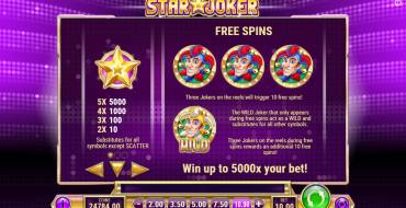 Star Joker: Free Spins