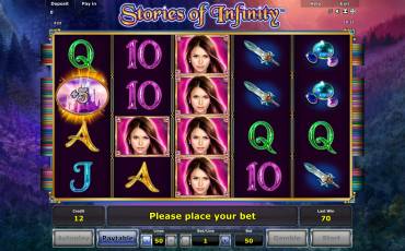 Stories of Infinity pokie NZ