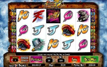 Street Fighter IV pokie NZ