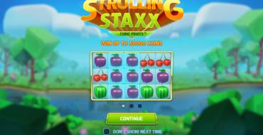 Strolling Staxx: Cubic Fruits: Topic