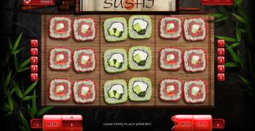 Sushi: 