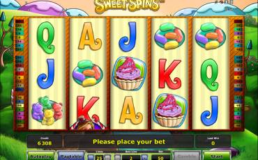 Sweet Spins pokie NZ