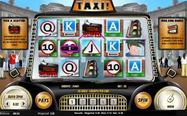 Taxi! pokie NZ