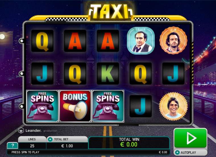 Play Taxi pokie NZ