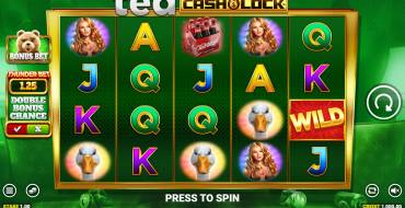 Ted Cash and Lock: Slot machine