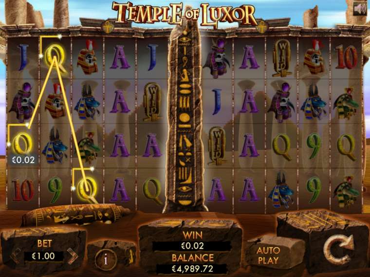 Play Temple of Luxor pokie NZ