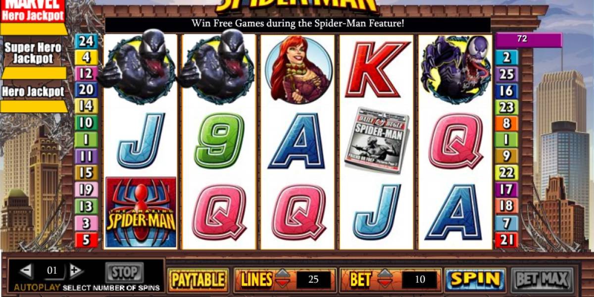 The Amazing Spider-Man pokie NZ