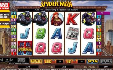 The Amazing Spider-Man pokie NZ