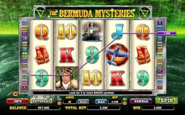 The Bermuda Mysteries pokie NZ