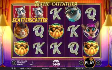 The Catfather pokie NZ