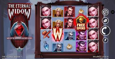 The Eternal Widow: Slot machine