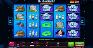 The Ghost Walks: Slot machine