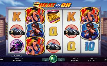 The Heat Is On pokie NZ