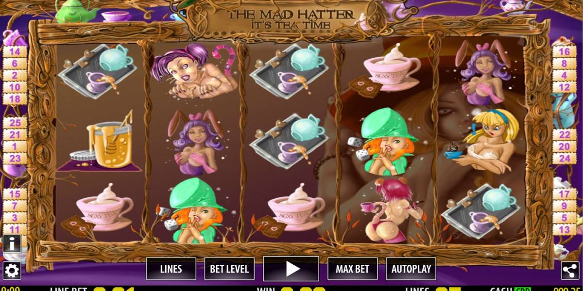 The Mad Hatter – It’s Tea Time pokie NZ