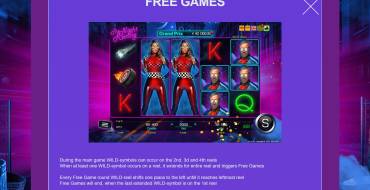 The Night Racing: Free spins