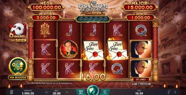 The Phantom of the Opera Link&Win: Free spins