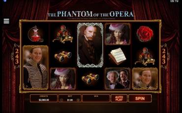 The Phantom of the Opera pokie NZ