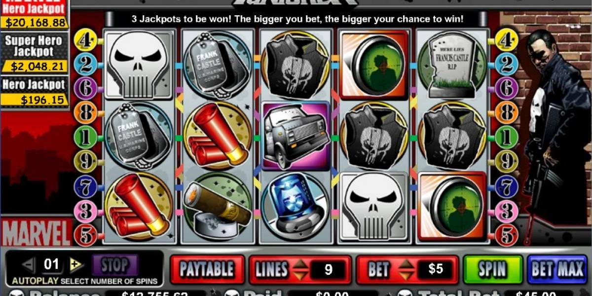 The Punisher pokie NZ