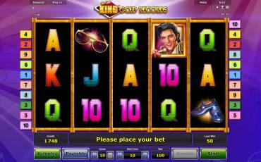 The Real King Gold Records pokie NZ