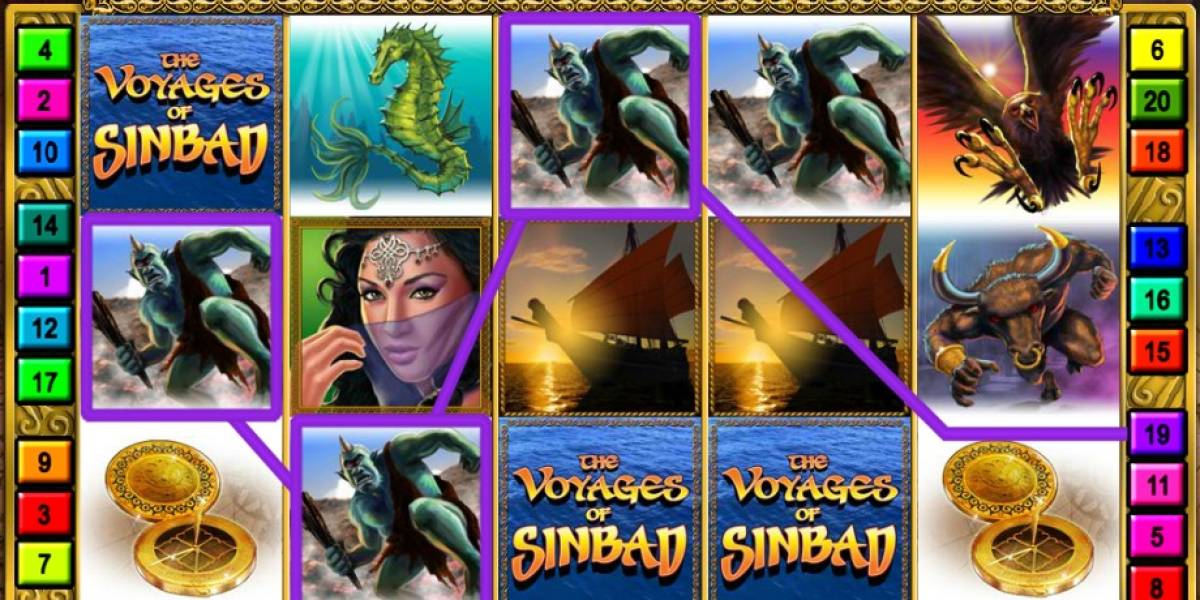 The Voyages of Sinbad pokie NZ