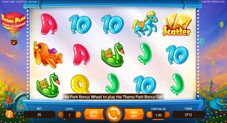 Play Theme Park: Tickets of Fortune pokie NZ